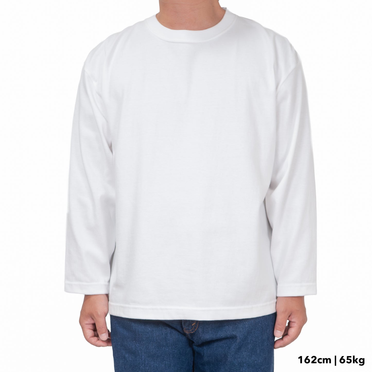 BULL ロンT：ワイド 白