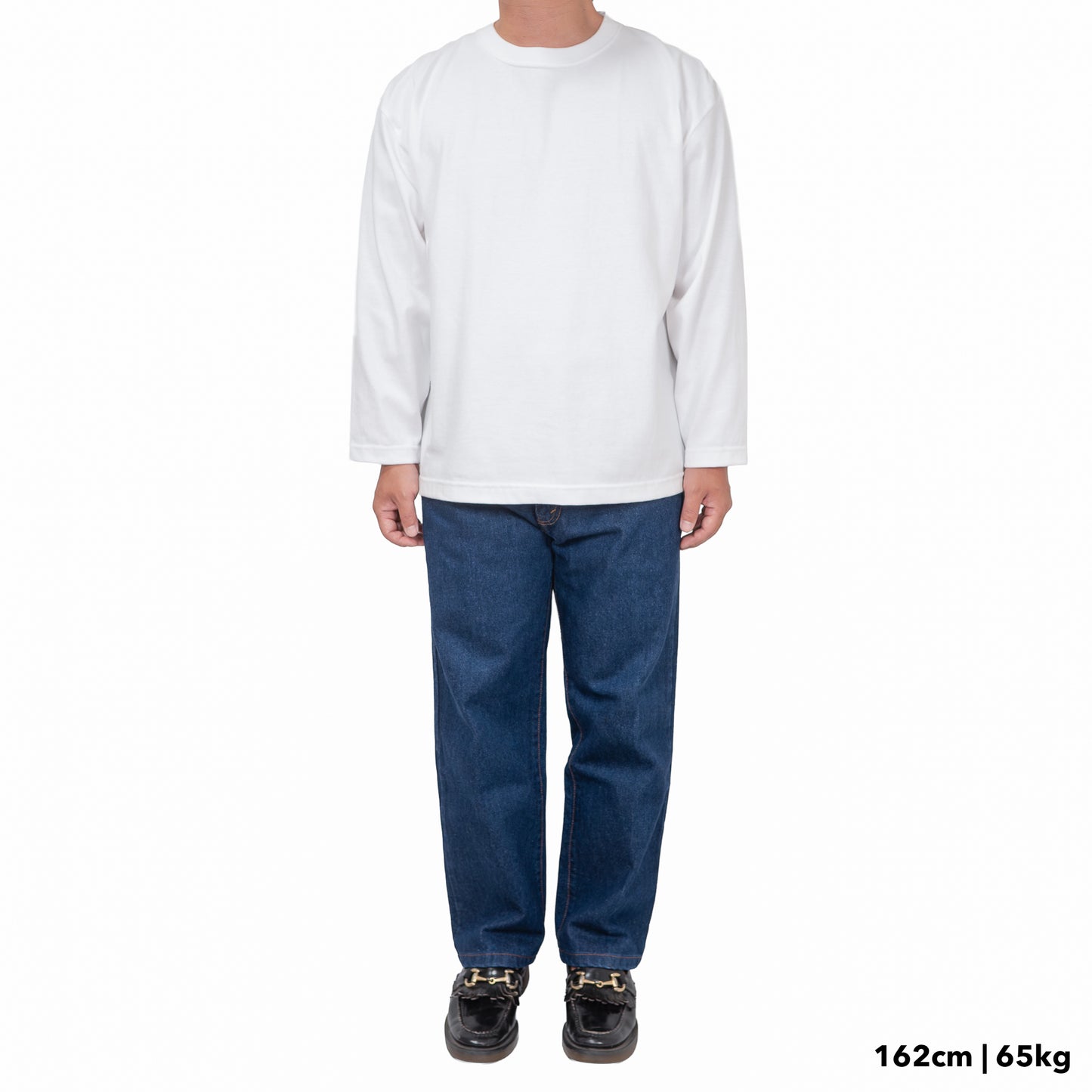 BULL ロンT：ワイド 白