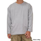 BULL ロンT：ワイド グレー