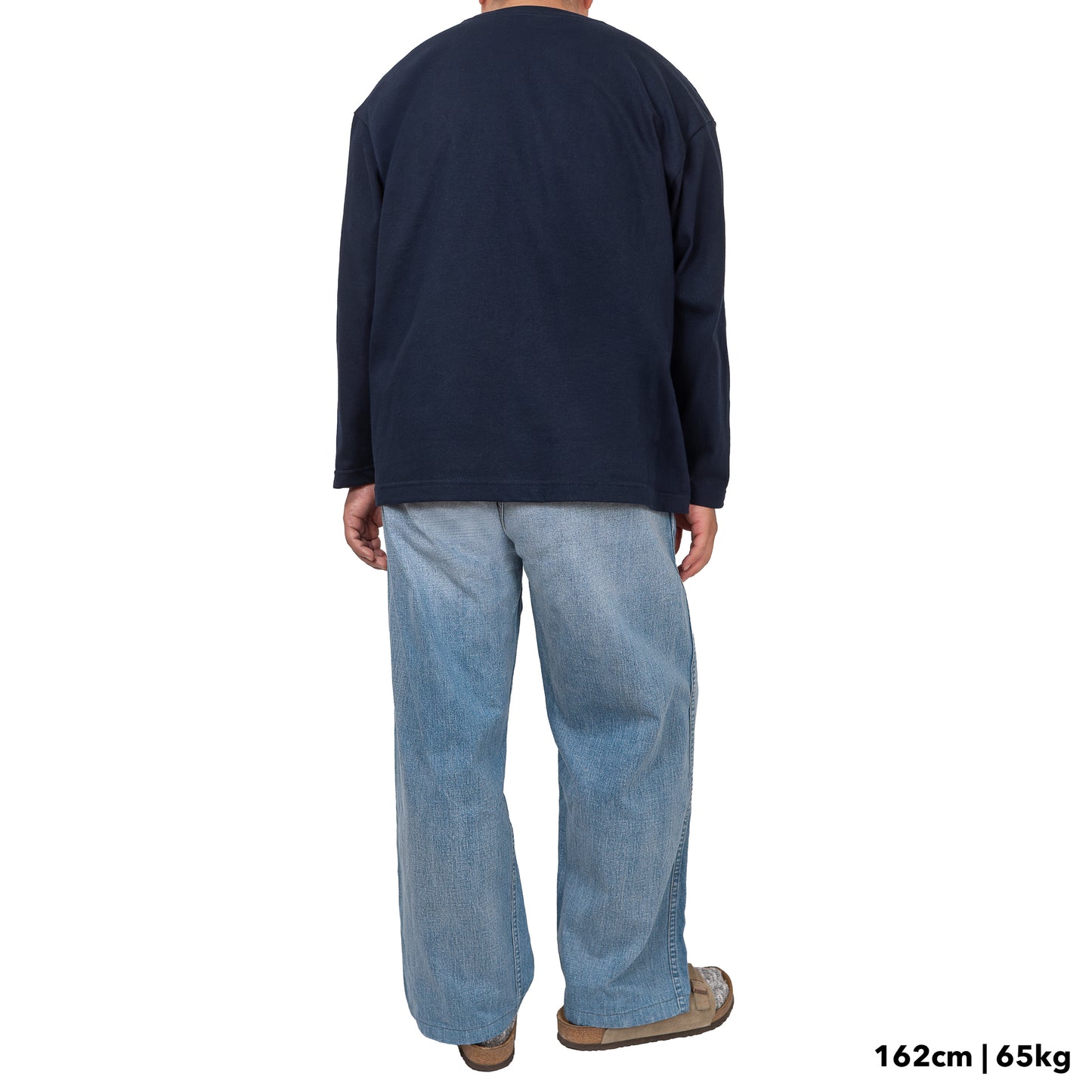 BULL ロンT：ワイド ネイビー