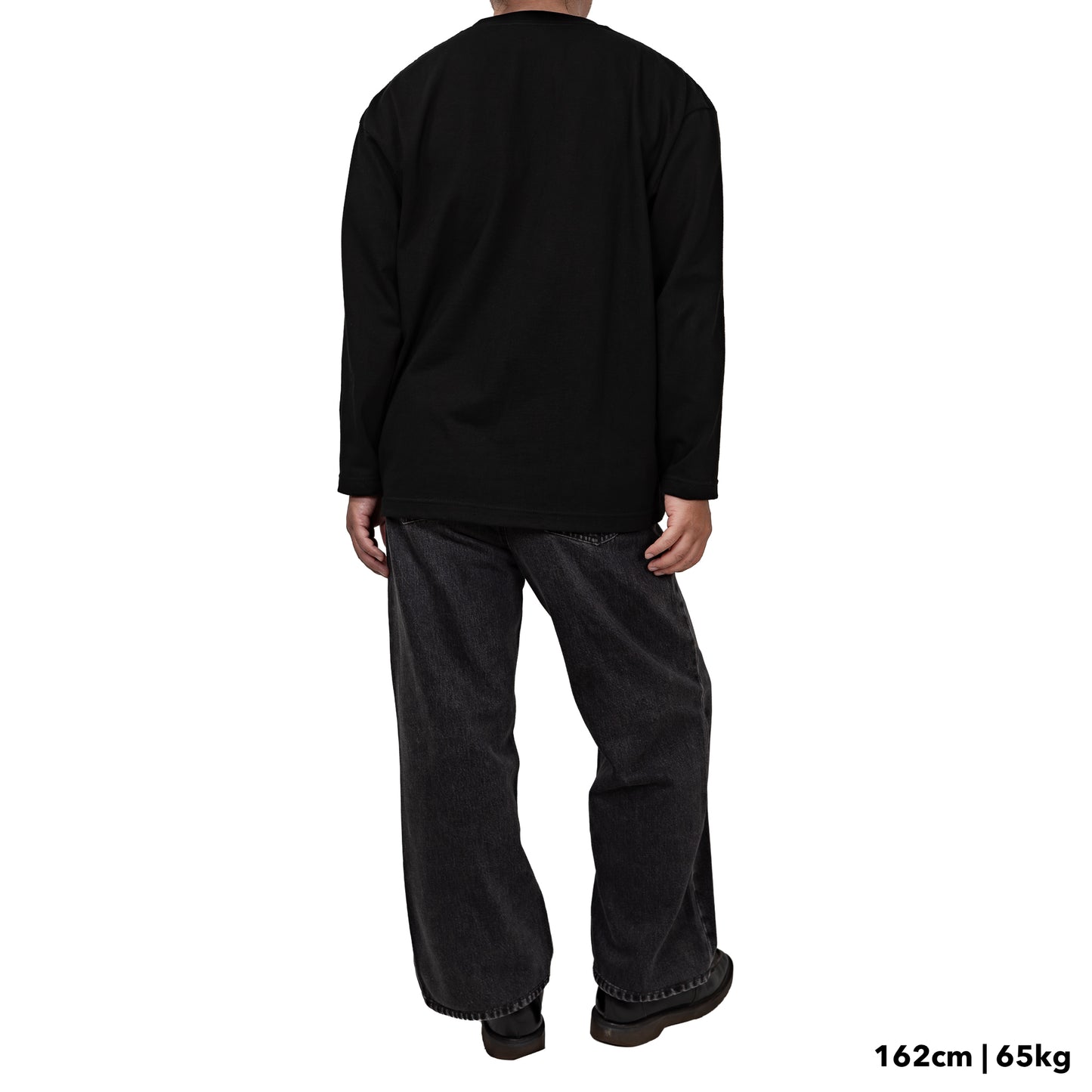 BULL ロンT：ワイド 黒