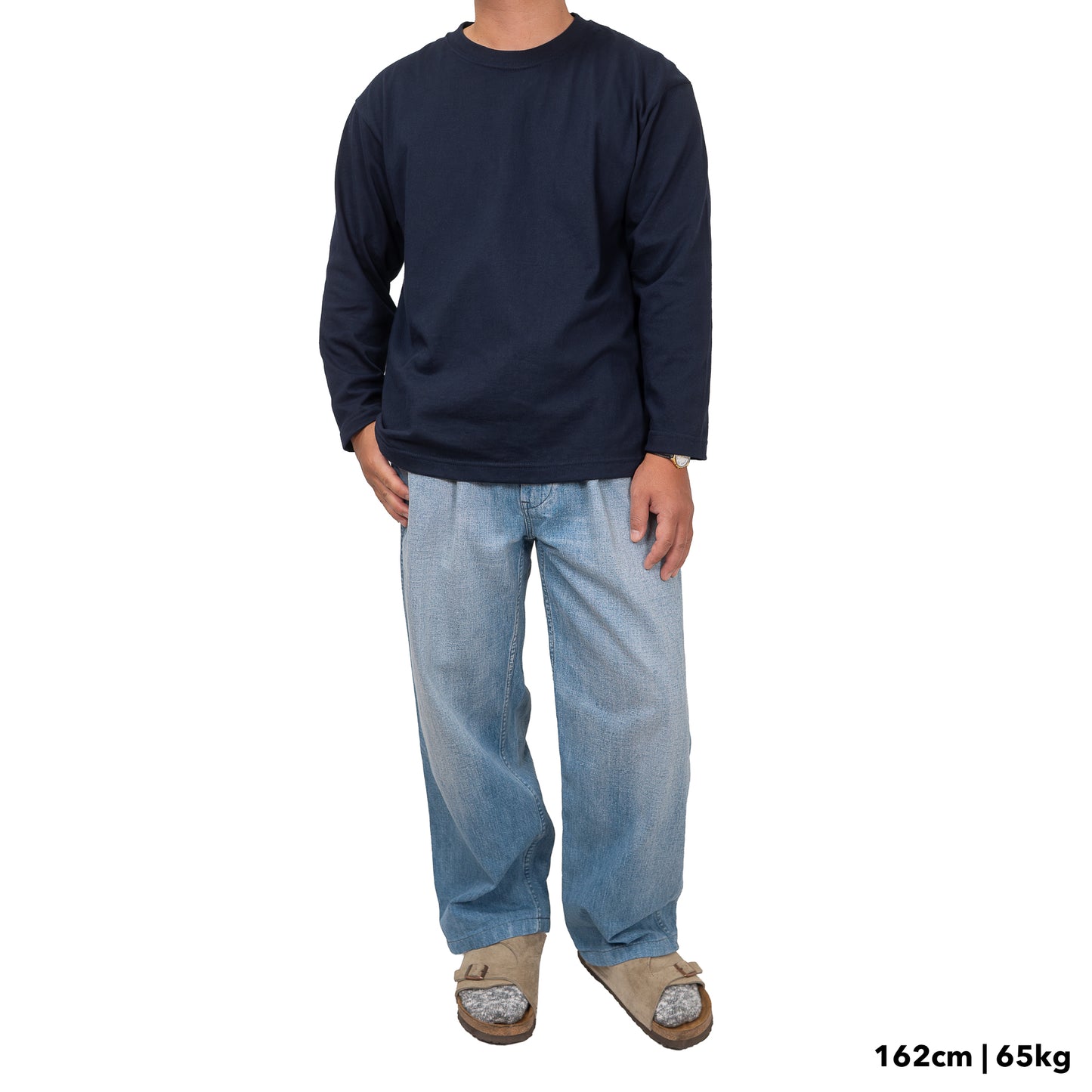 BULL ロンT：レギュラー ネイビー