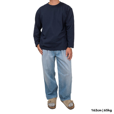 BULL ロンT：レギュラー ネイビー