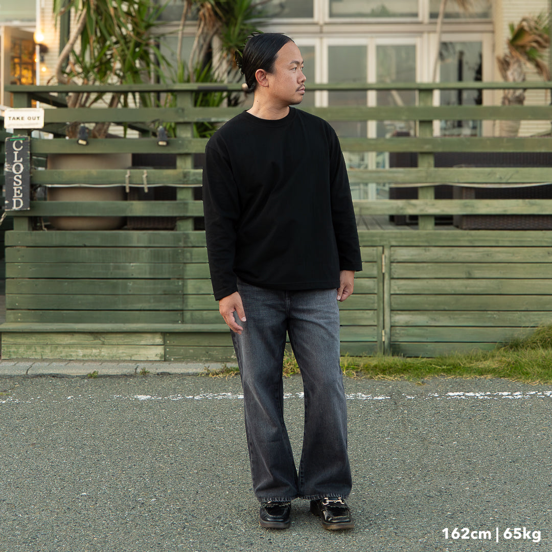 BULL ロンT：レギュラー 黒