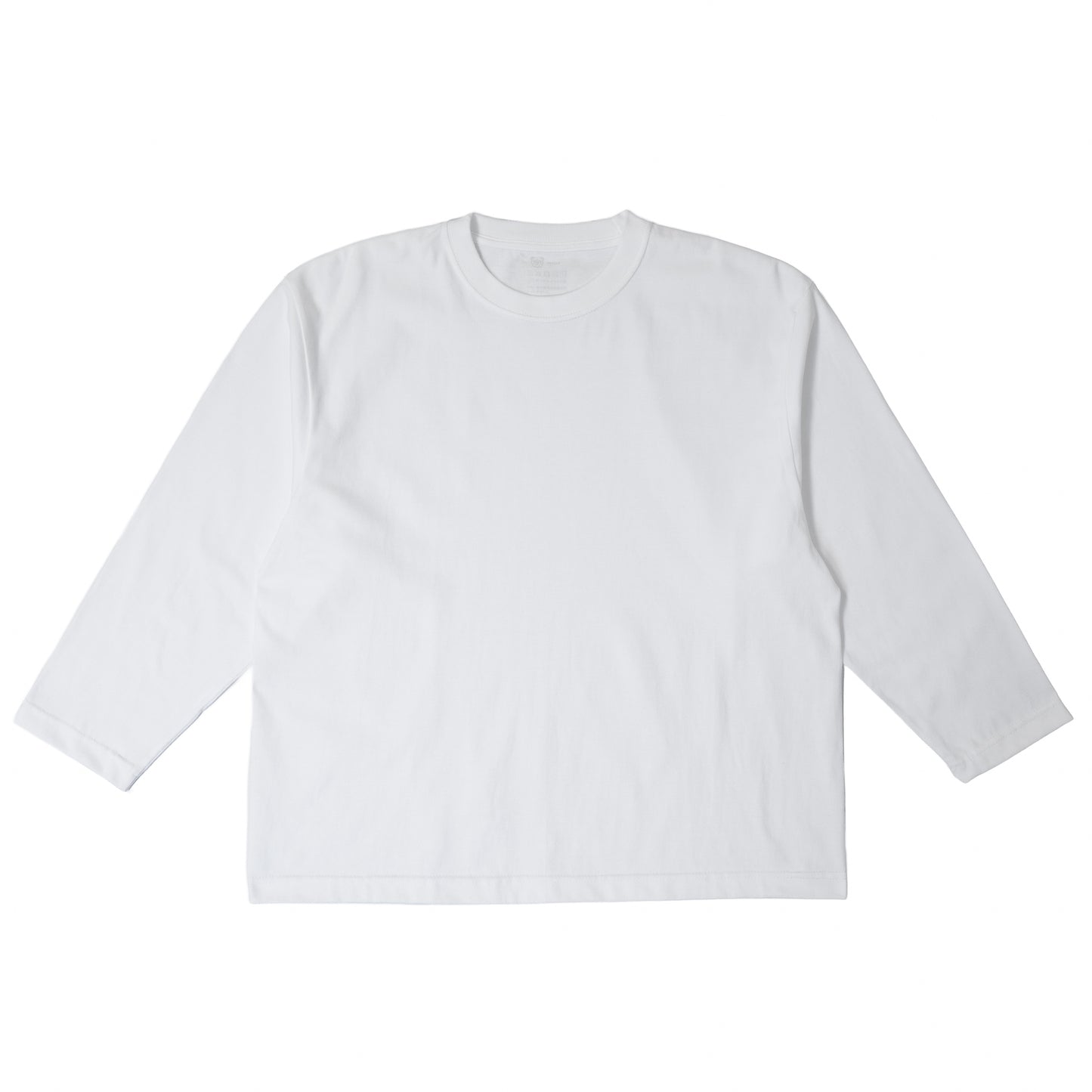 BULL ロンT：ワイド 白