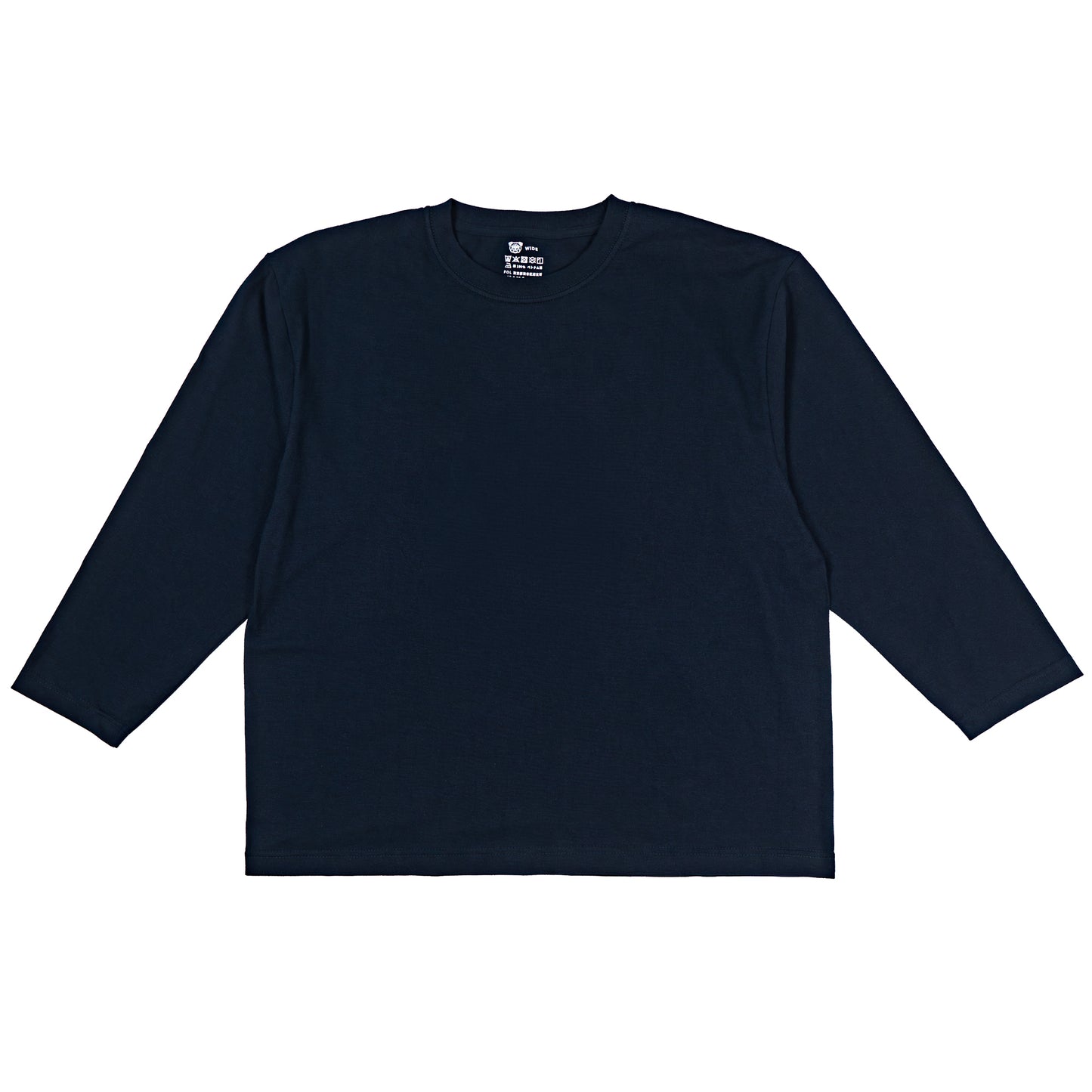 BULL ロンT：ワイド ネイビー