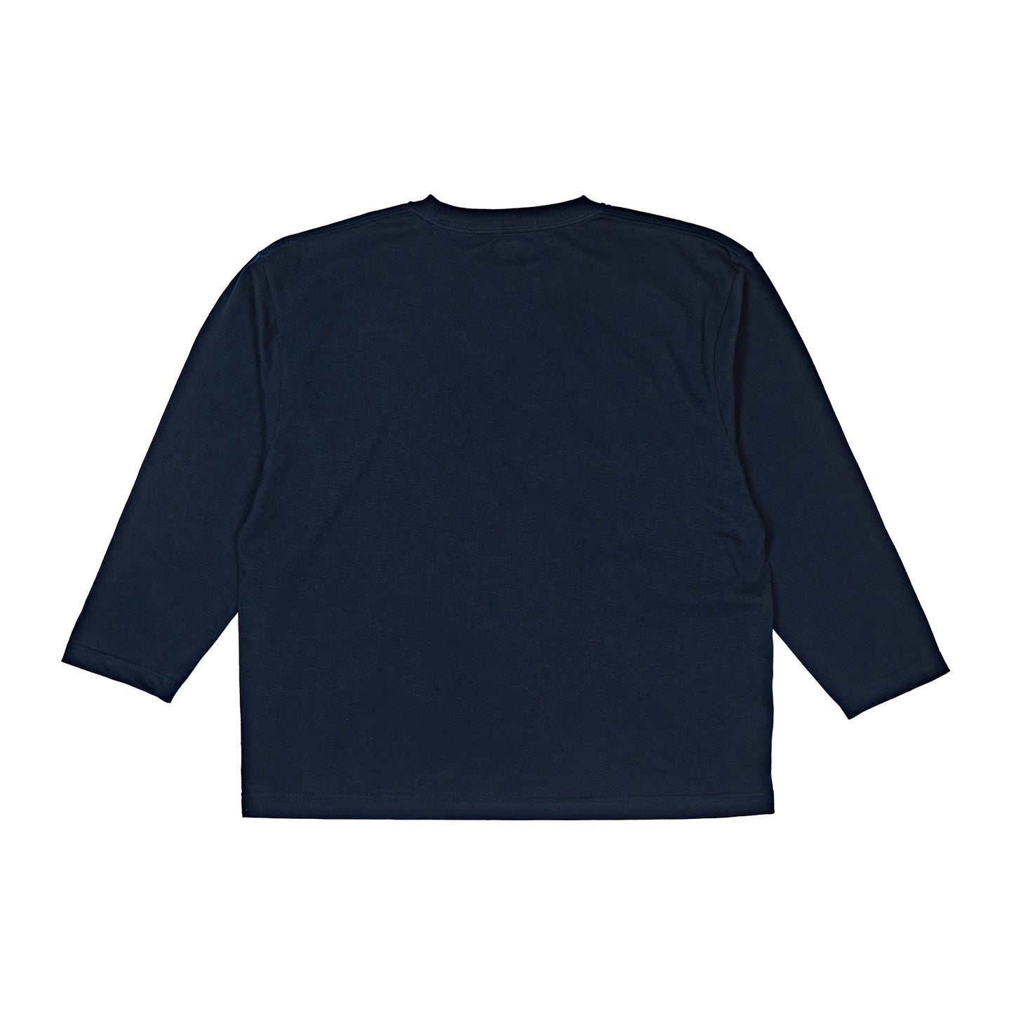 BULL ロンT：ワイド ネイビー