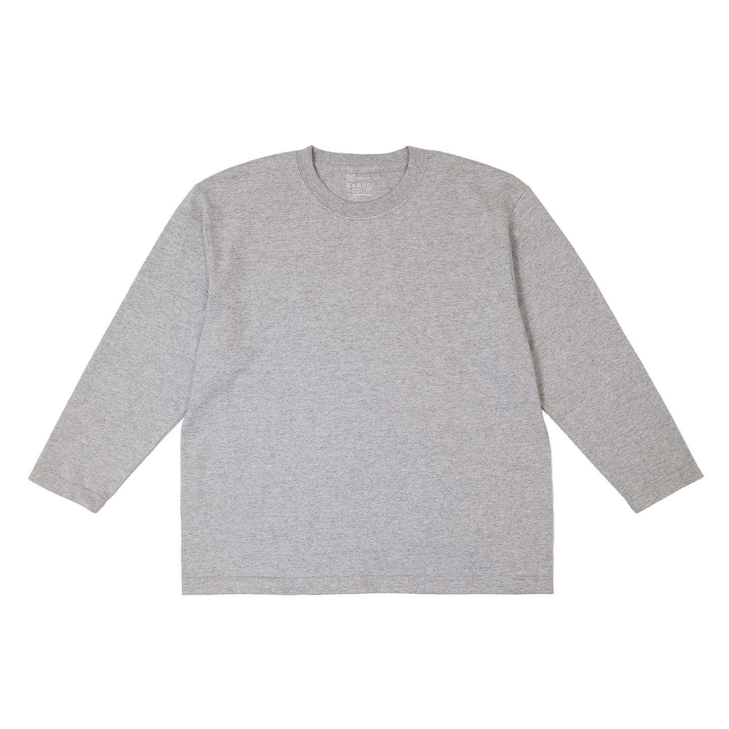 BULL ロンT：レギュラー グレー