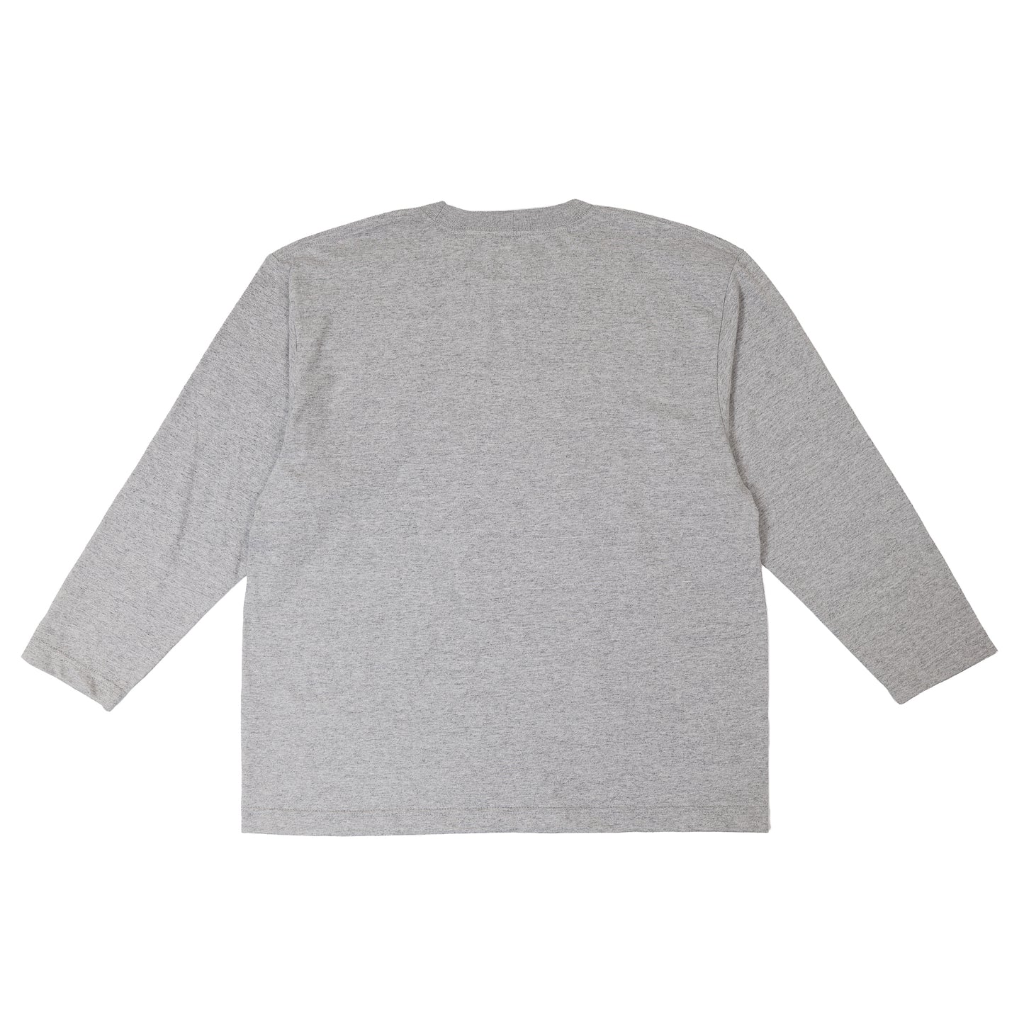 BULL ロンT：レギュラー グレー