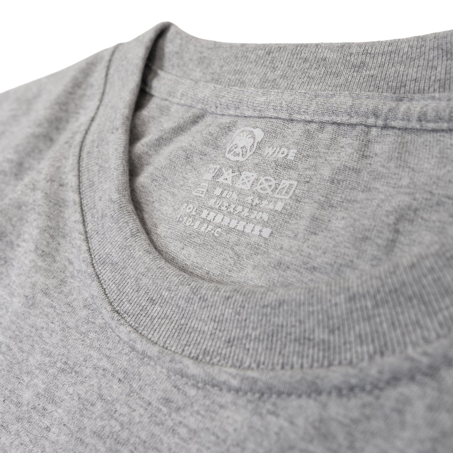 BULL ロンT：ワイド グレー