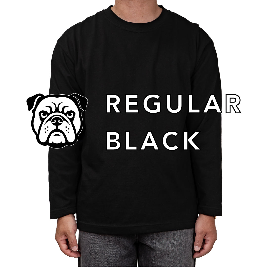 BULL ロンT：レギュラー 黒