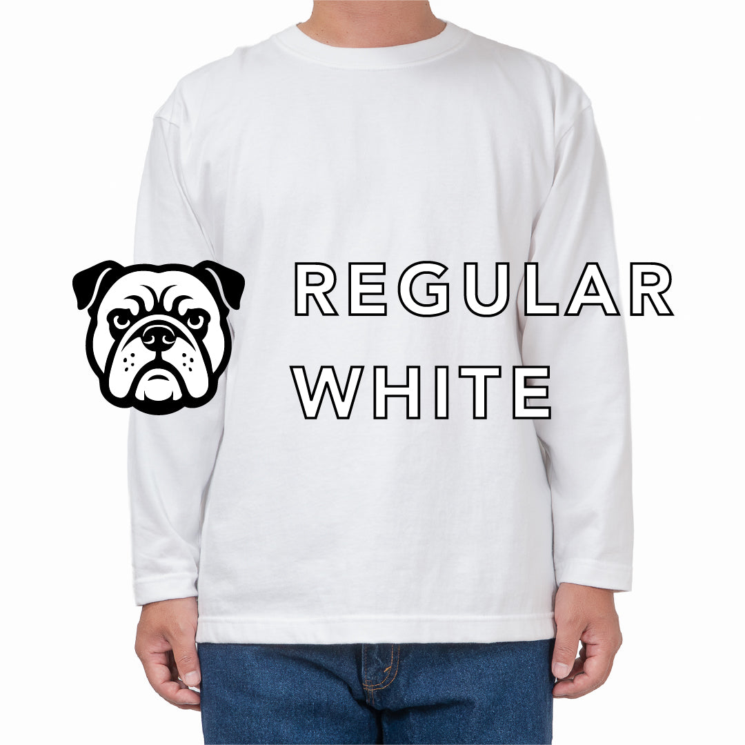 BULL ロンT：レギュラー 白