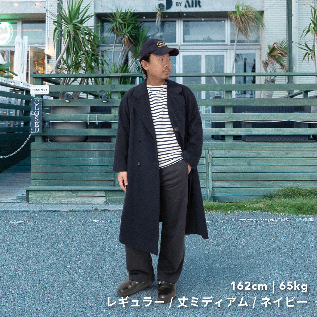 BULL パンツ：レギュラー / 丈ミディアム/ ネイビー