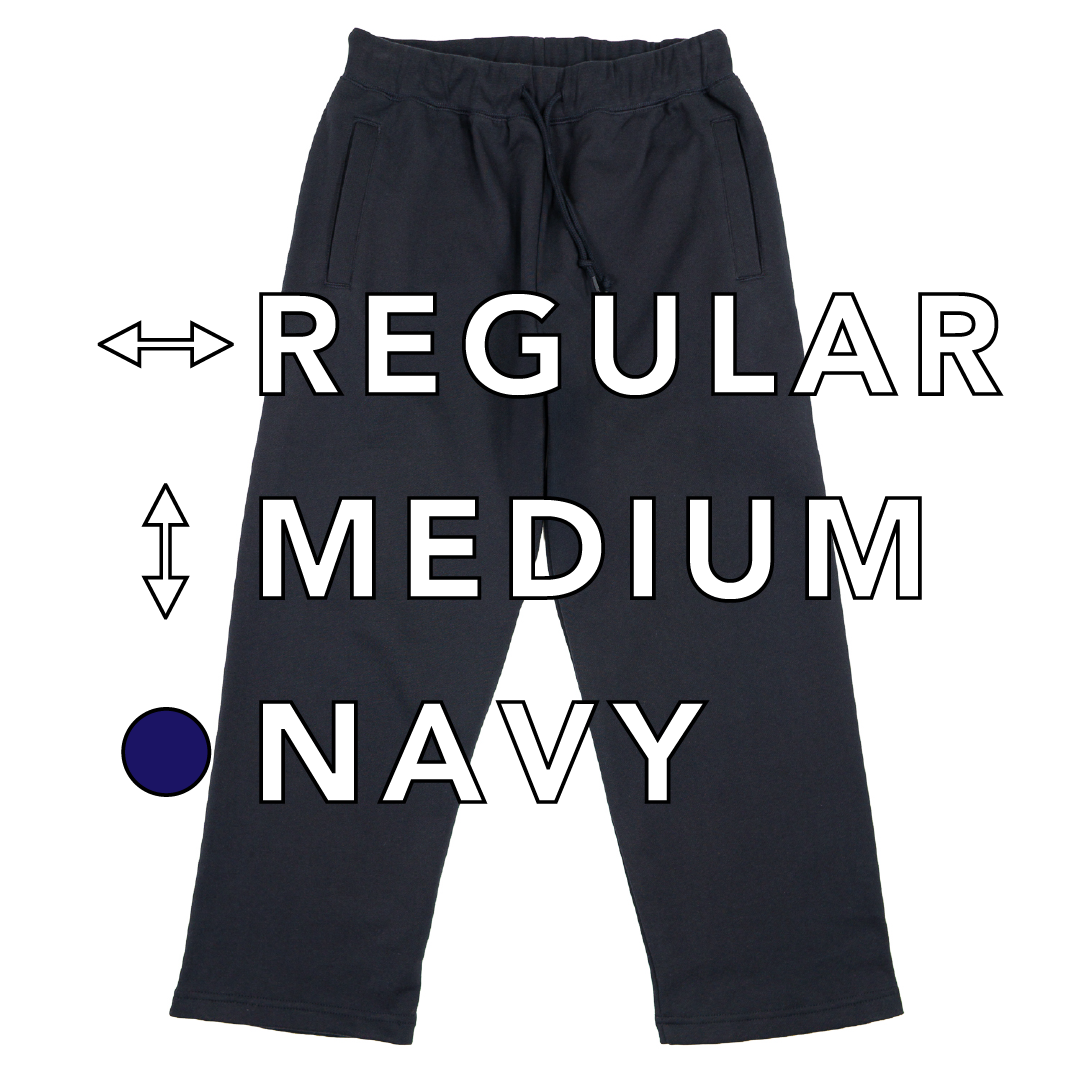 BULL パンツ：レギュラー / 丈ミディアム/ ネイビー