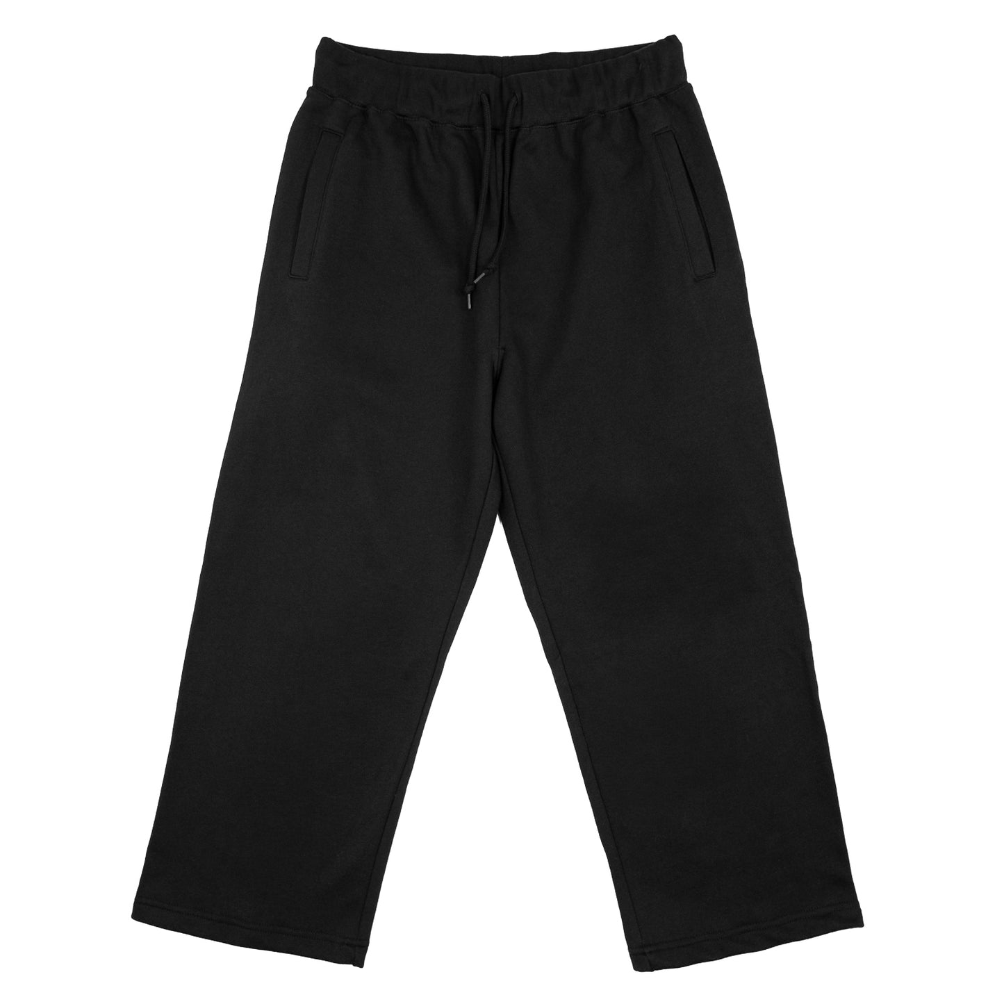 BULL パンツ：ワイド / 丈ロング/ ブラック