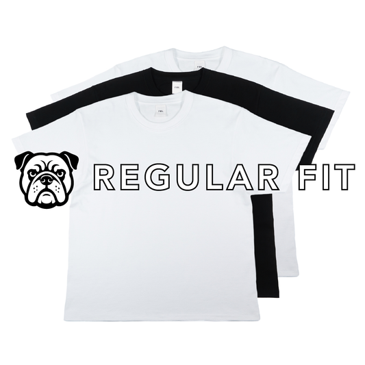 BULL T：3枚セット レギュラー（白2枚、黒1枚）