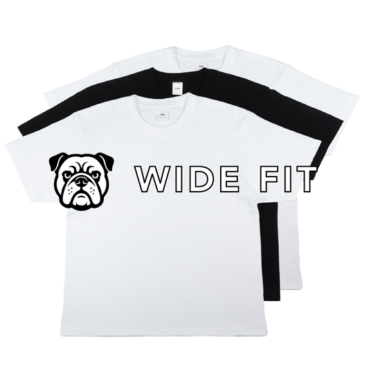 BULL T：3枚セット ワイド（白2枚、黒1枚）