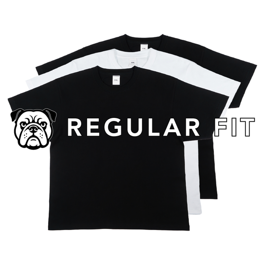 BULL T：3枚セット レギュラー（白1枚、黒2枚）