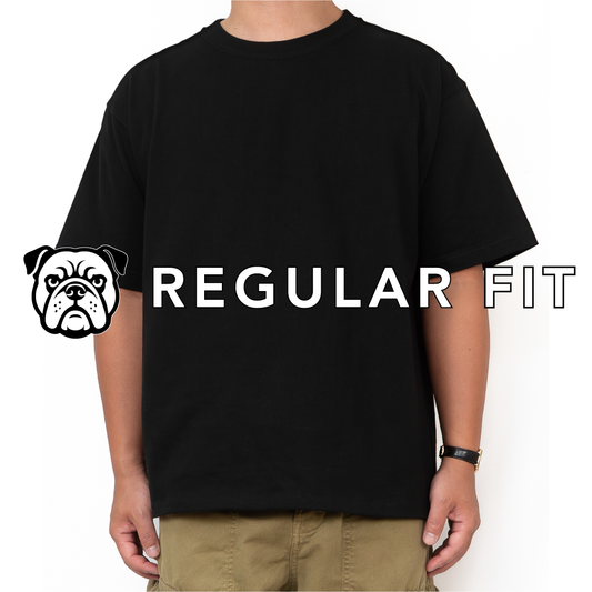 BULL T：レギュラーフィット 黒