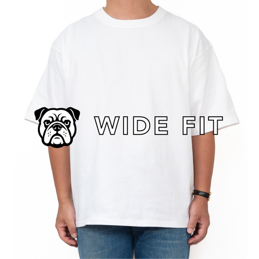 BULL T：ワイドフィット 白