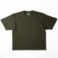 BULL Tシャツ：ワイド / オリーブカーキ