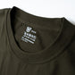 BULL Tシャツ：ワイド / オリーブカーキ