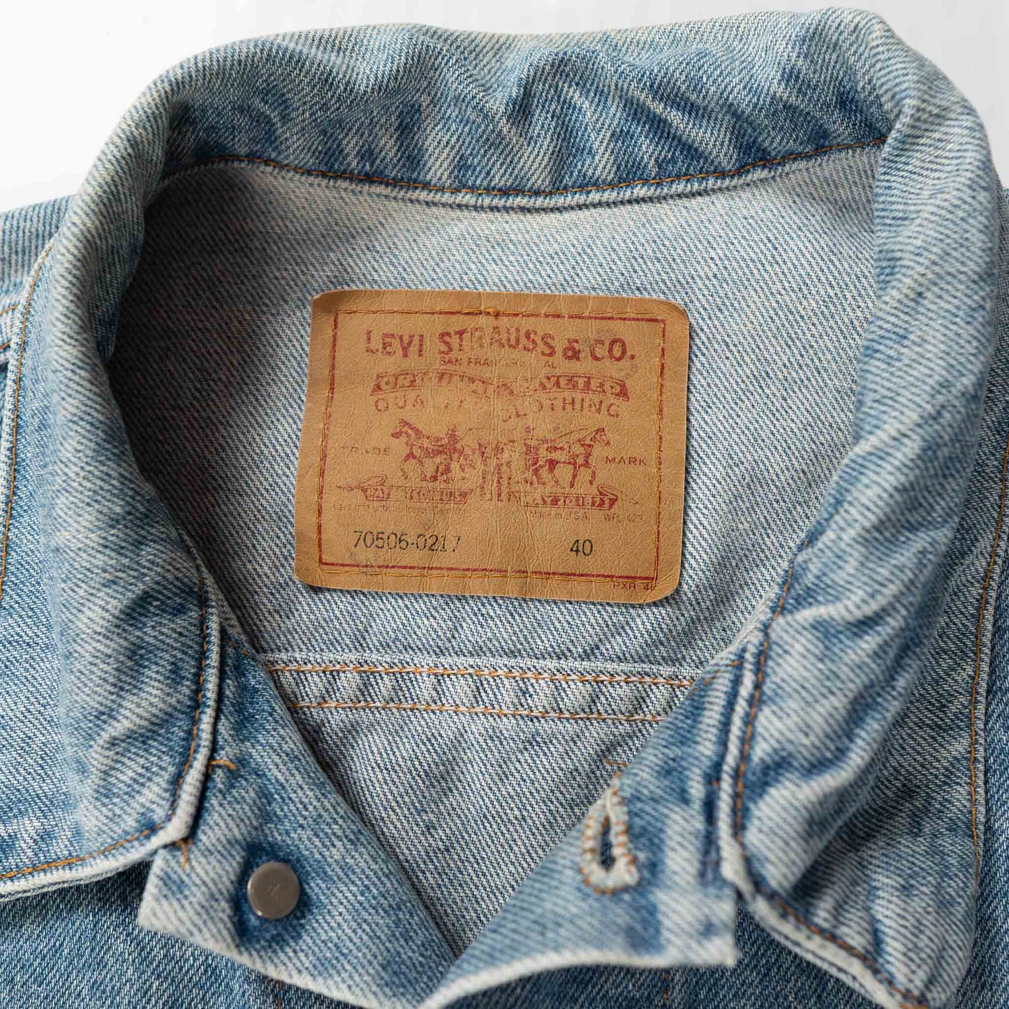 90s Levi's 70506 Gジャン Made in USA 40 size