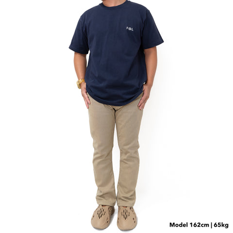 FOL-LOGO Tシャツ ネイビー
