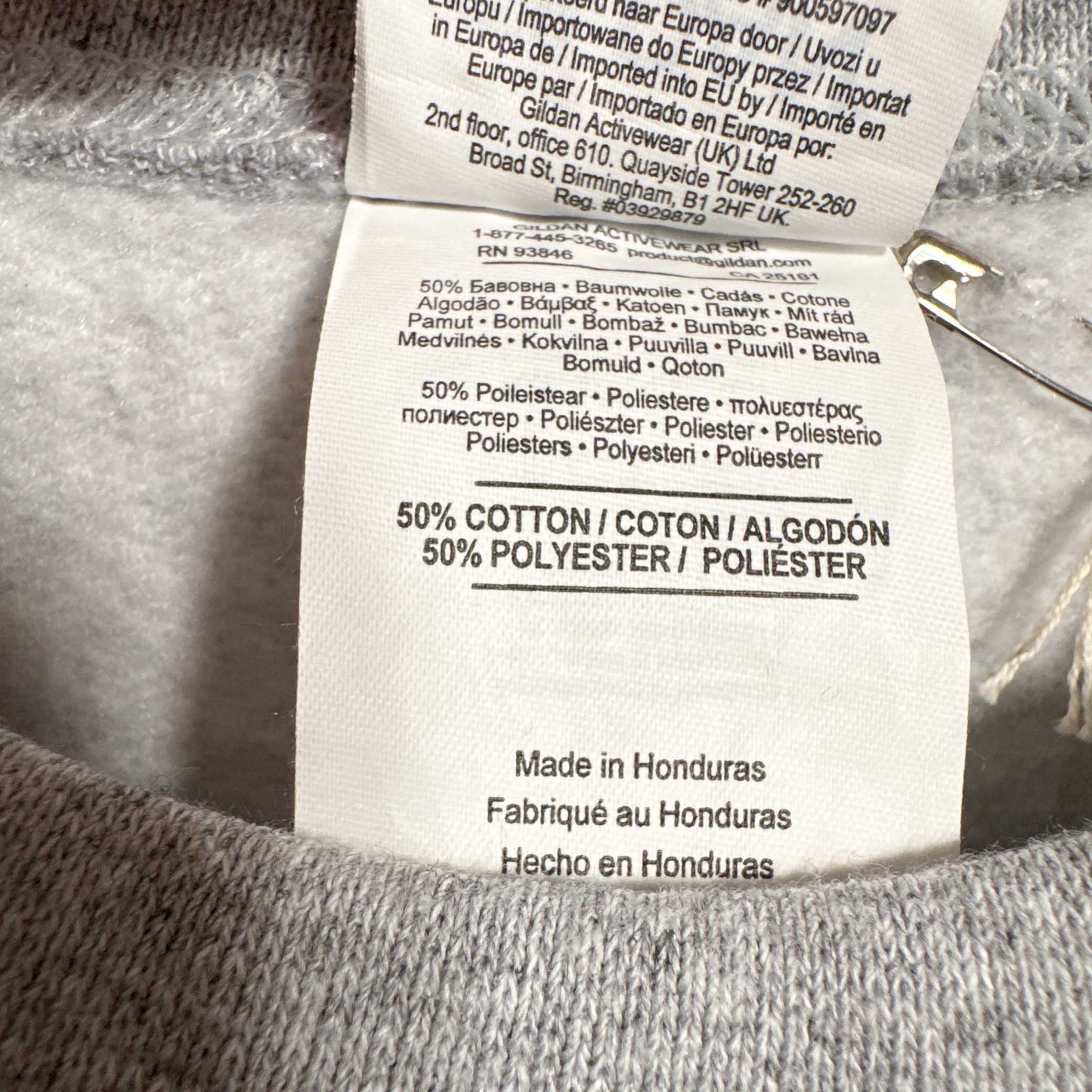 刺繍プリント スウェット