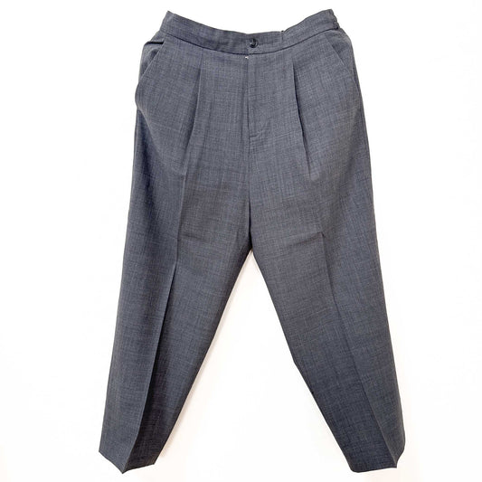 ウール混 イージーパンツ