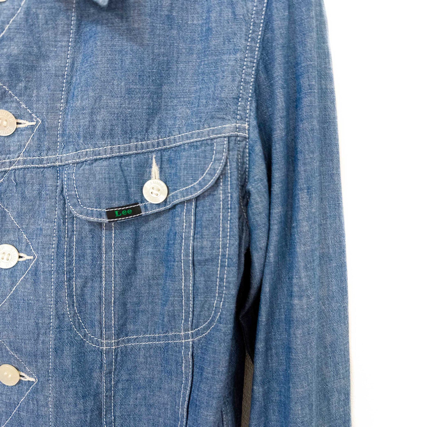 LEE シャンブレー素材 ジャケット