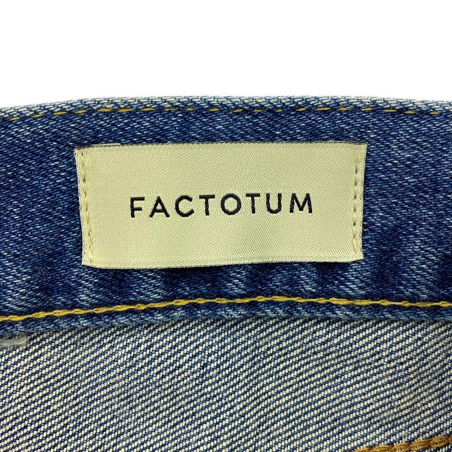 ファクトタム スリムフィット Made in Japan デニムパンツ