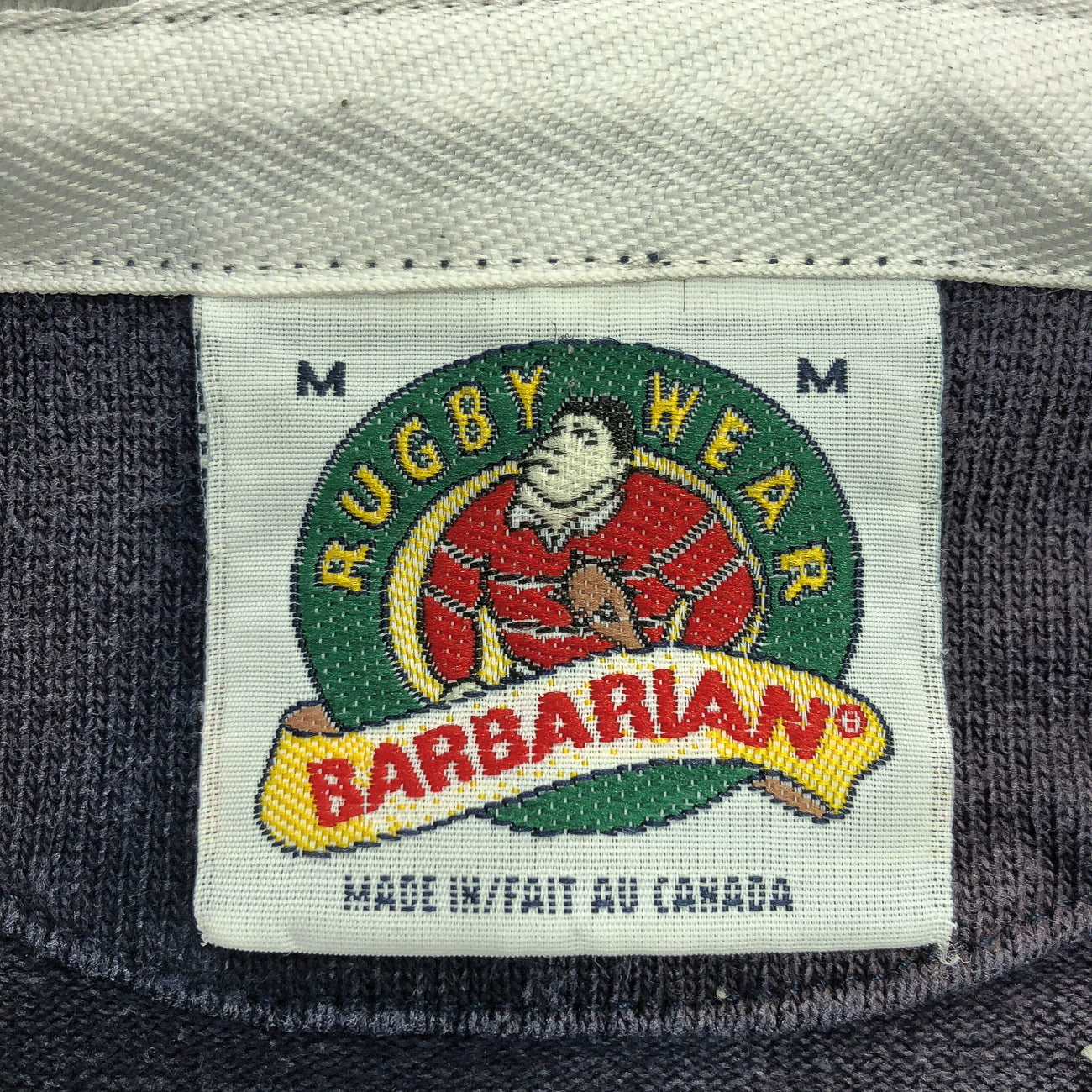 バーバリアン MADE IN CANADA ラガーシャツ