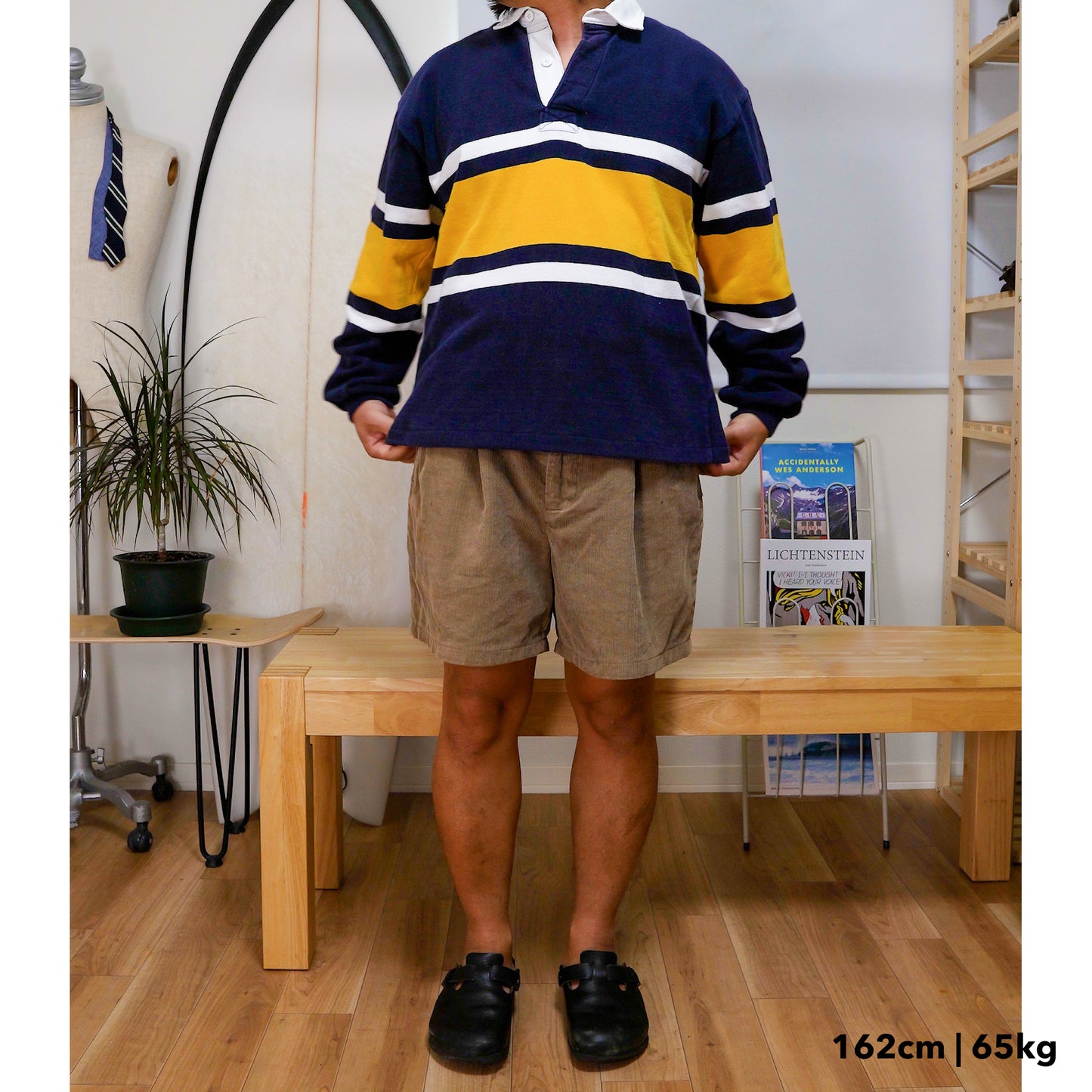 バーバリアン MADE IN CANADA ラガーシャツ