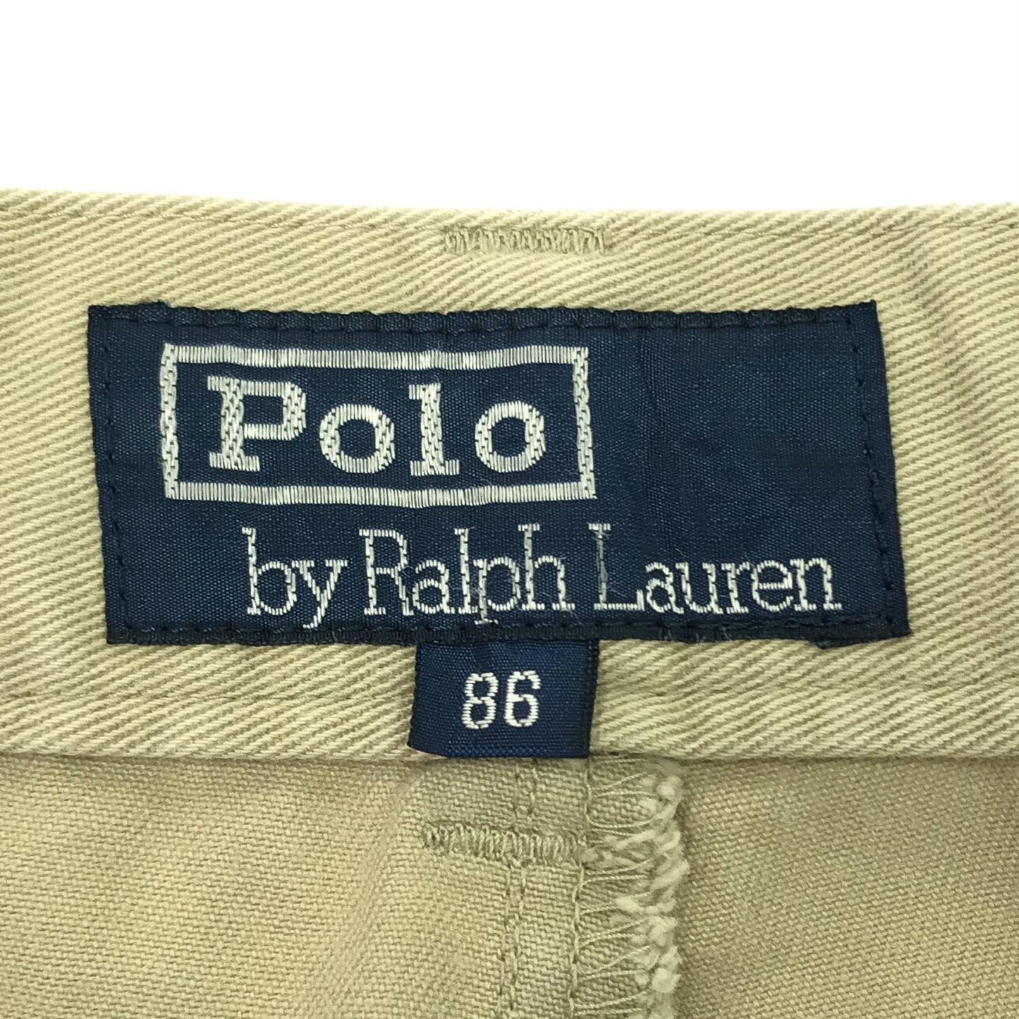 ラルフローレン 2タック ベージュ POLOチノ