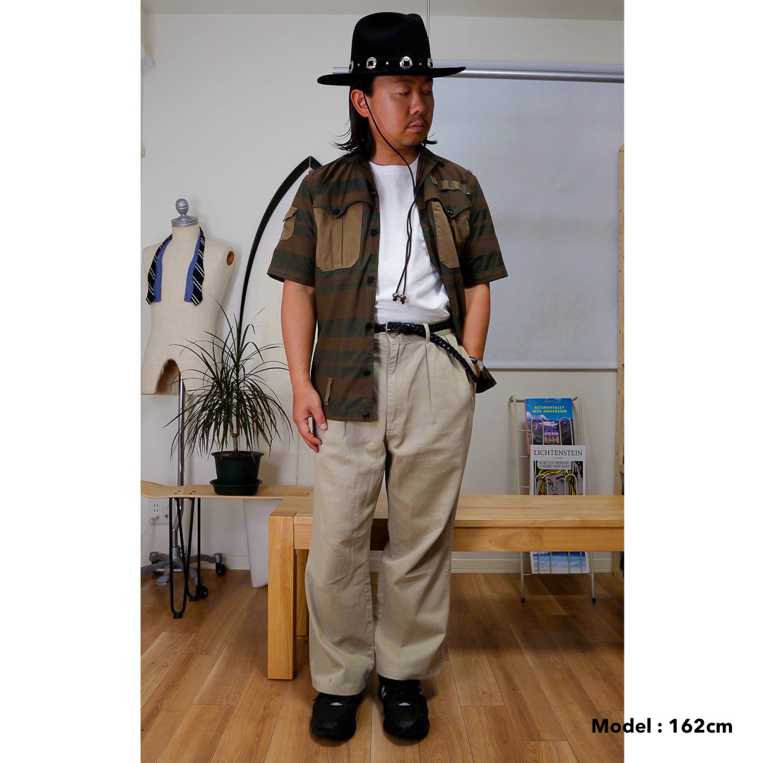 ラルフローレン 2タック ベージュ POLOチノ