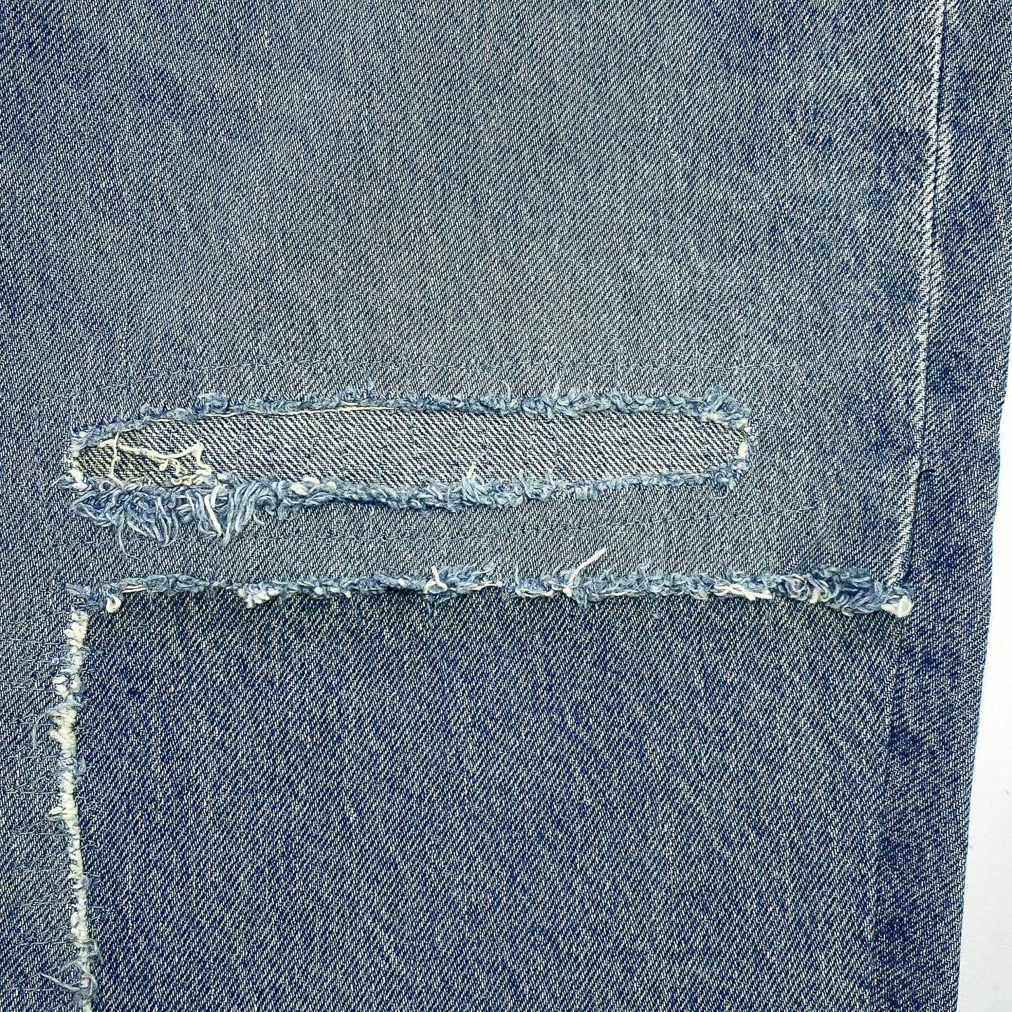 リーバイス PREMIUMライン 511 W32 リペアデザイン デニムパンツ