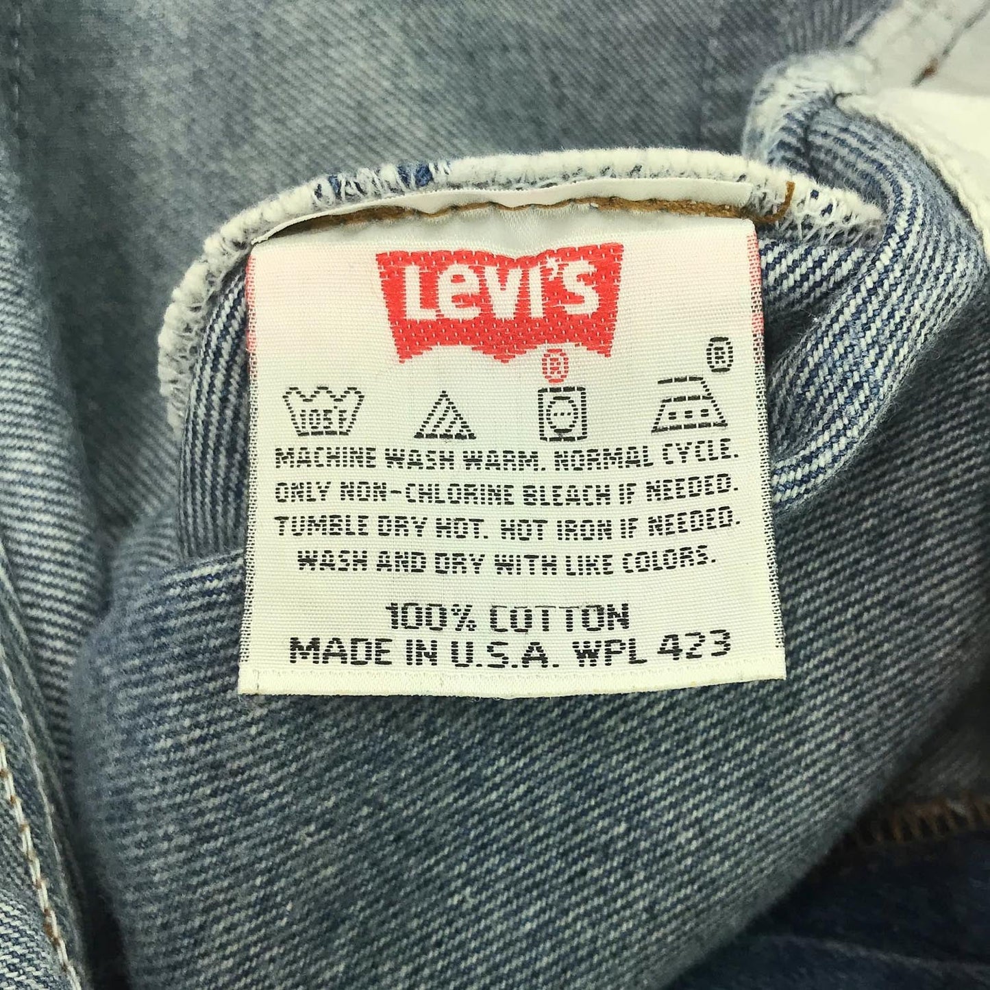 90s リーバイス MADE IN USA 501 ヒゲ落ち デニムパンツ