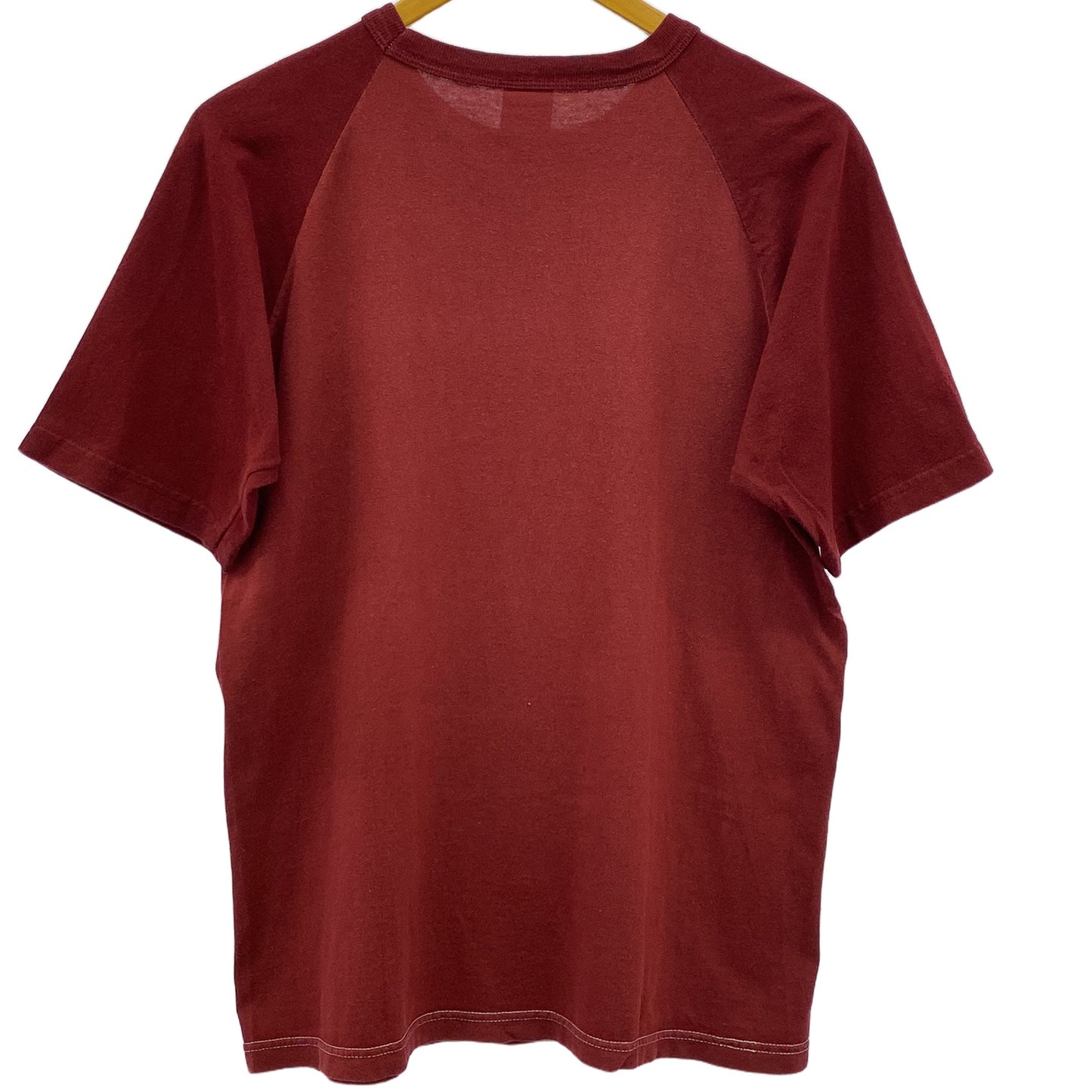 90s Healthknit MADE IN USA バーガンディ ラグランTシャツ