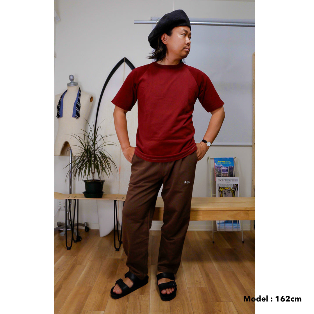 90s Healthknit MADE IN USA バーガンディ ラグランTシャツ