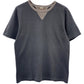 BARNS OUTFITTERS ガゼット付き MADE IN JAPAN クルーネックTシャツ
