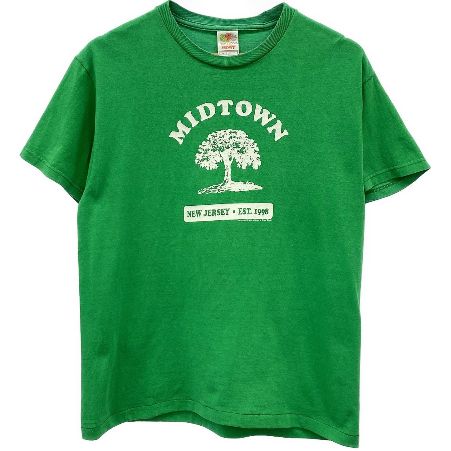 Fruit of the Loom グリーン バンドTシャツ